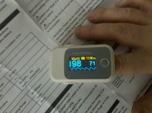 oximeter working